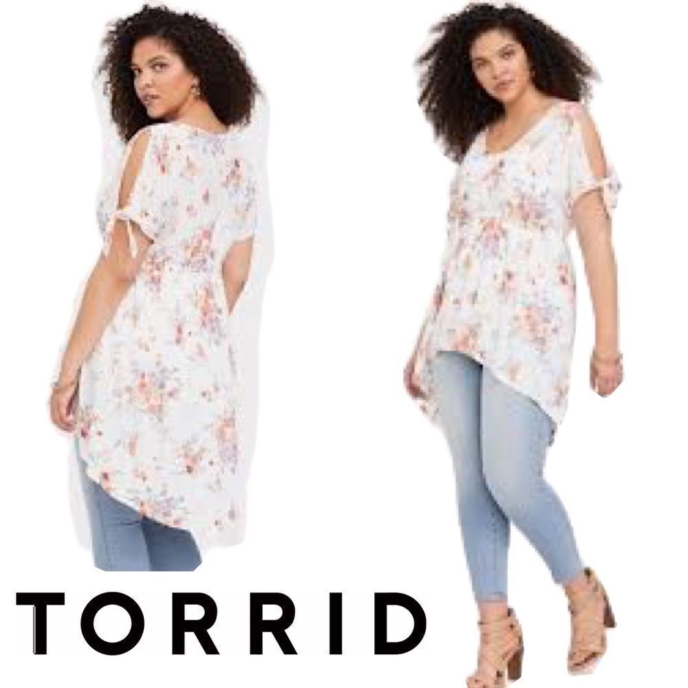 NWT Babydoll Gauze Tunic Top